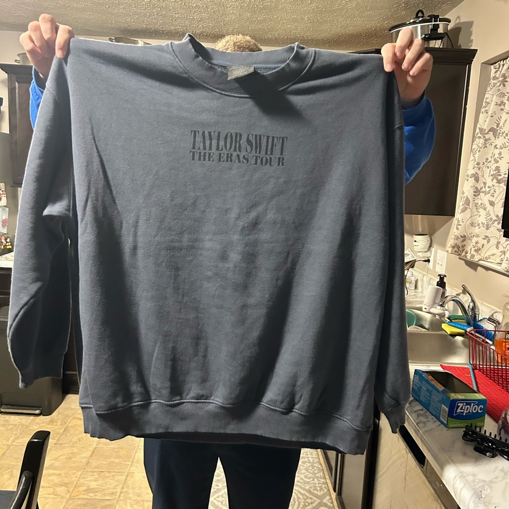 Taylor Swift blue crewneck